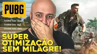 COMO AUMENTAR SEU FPS E DESEMPENHO NO PUBG - SUPER OTIMIZAÇÃO!