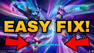 How To Fix Waiting in Queue Fortnite! (How To Fix Fortnite Update Servers Down Not Responding FIX)