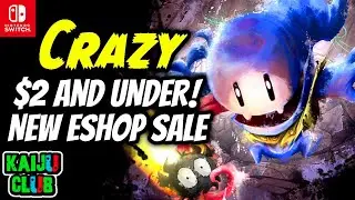 $2 and UNDER!! CRAZY NEW Nintendo Switch Eshop Sale!