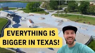 47,000 Square Foot Skatepark in Texas!!