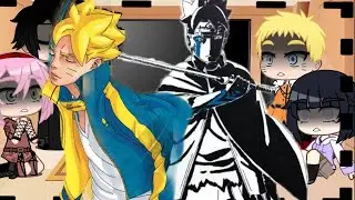 🌿🍃Реакция взрослых Наруто, Хинаты, Саске, Сакуры на amv Боруто 