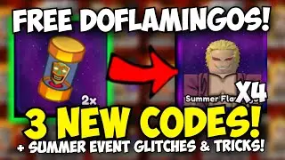 [3 NEW CODES] 4 FREE COSMIC DOFLAMINGOS & New Event GLITCHES & Tricks! | Anime Champions