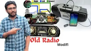 How to Connect AUX to Old Radio 📻🔊