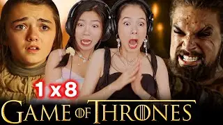 Foreign Girls React | Game of Thrones S1 Ep 8 "The Pointy End" | First Time Watch