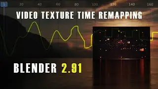 Time Remapping Video Textures (Blender 2.91 Tutorial)