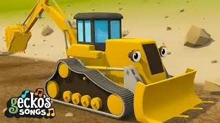 Construction Site Tune｜Geckos Garage｜Childrens Music｜Trucks For Kids｜Geckos Songs