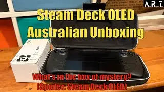 Steam Deck OLED Australian Unboxing