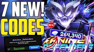 *NEW* ALL WORKING CODES FOR ANIME DEFENDERS IN 2024! ROBLOX ANIME DEFENDERS CODES