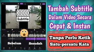 Cara Membuat dan Menambah Subtitle/Bahasa Video Secara Cepat dan Instan || MONLIS TRIK