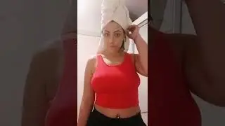 #hot #aunty #sexy #nobra #bhabhi #masti #boudi #bra #white #shorts