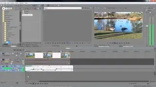 Sony Vegas Pro Lesson 21 - Recording Audio and Adding in Audio Envelopes for editing