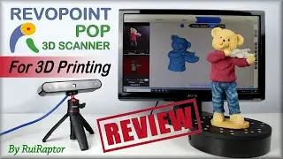 Revopoint POP 3D SCANNER (For 3D Printing) - All The Tests & Review