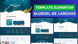 TEMPLATE ELEENTOR ALUGUEL DE LANCHAS E BARCOS