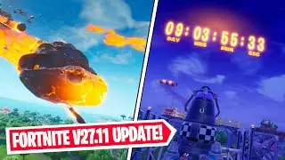 Fortnite V27.11 Update & All Fortnite Event Leaks!