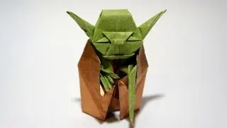 Origami Jedi Master Yoda (Fumiaki Kawahata) - Star Wars