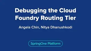 Debugging the Cloud Foundry Routing Tier