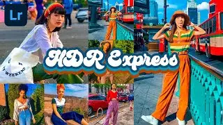 HDR Express Preset | Free Lightroom Mobile Preset Tutorials | Tutorial Edit Foto | HDR Effect