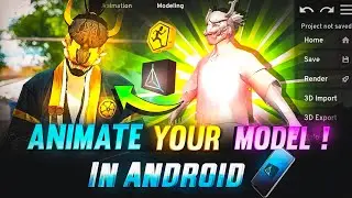 How To 𝐀𝐧𝐢𝐦𝐚𝐭𝐞 Free Fire 3d model 𝐈𝐧 𝐀𝐍𝐃𝐑𝐎𝐈𝐃 ?📱/ Mixamo Sa 3d Animation Kaise Karein ?