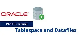 30. Tablespace and Datafiles in Oracle PL/SQL