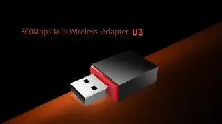 Tenda U3    /    USB Adapters    /    300Mbps Mini Wireless 11N USB Adapter