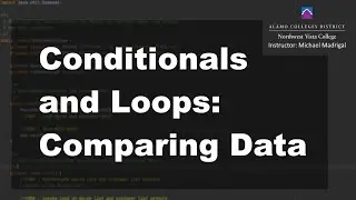 Java 1 Online, [5.05] Conditionals and Loops: Comparing Data