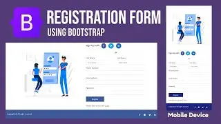 Registration Form Bootstrap 5