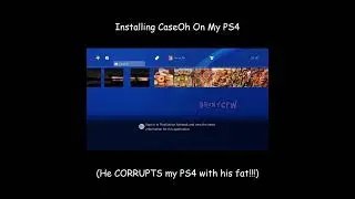 I Installed CaseOh On My PS4...