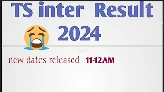 TS inter Result ||Big update 2024||latest news today|| Released soon||SSC Result ||AP ts Result