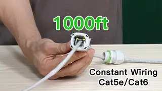 1000ft Direct Burial PoE Network Extender Kit Setup
