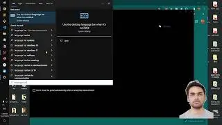 How to Show Hide Language Bar on Windows 10