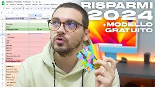 Come RISPARMIARE nel 2024: i miei segreti + TEMPLATE GRATIS per voi