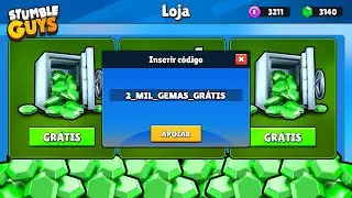 VEJA AGORA COMO GANHAR 2 MIL GEMAS GRÁTIS NO STUMBLE GUYS 😱