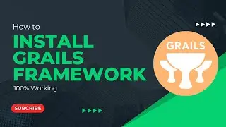 How to install Grails Framework | Groovy | 2024