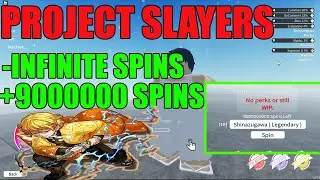 roblox project slayers script(infinite spins,get supreme clans)(pastebin 2022)