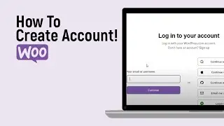 How to Create Account on Woocommerce [easy]