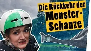 Challenge: Stürz dich von der Skisprung-Schanze || „Das schaffst du nie!