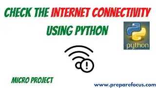 Check Internet Connectivity using Python with just 7 lines of code