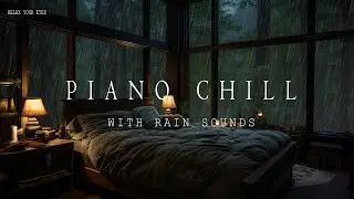 Evening Serenity 🌧️🌿 Soothing Piano and Rain Sounds for Deep Sleep 🎹💤 Stress-Free Nights