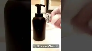 Washing Hands with Foaming Soap - ASMR Bites