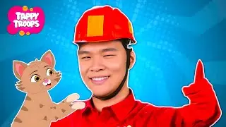 Firefighter Song And More | Preschool Kids Songs |Tappy Troops – Educational Toddler Learning Videos