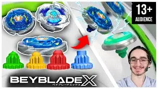 Turning METAL FIGHT BEYBLADES Into BEYBLADE X BEYS (3D PRINT)