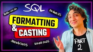 SQL Date & Time Functions | Format, Convert, Cast | #SQL Course #12