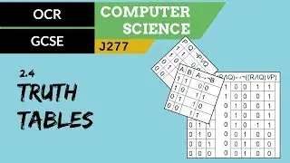 82. OCR GCSE (J277) 2.4 Truth tables