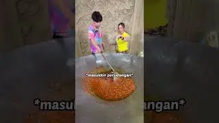MASAK NASI GORENG SEAFOOD RAKSASA?!