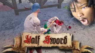 HEAD = GONE IN HALF SWORD!