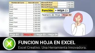 FUNCION HOJA EN EXCEL