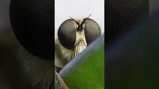 Robber Fly Portrait 