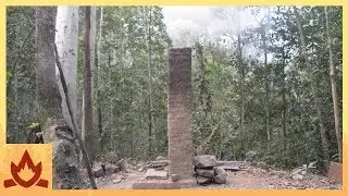 Primitive Technology: Pit and chimney furnace