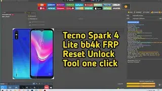 Tecno Spark 4 Lite bb4k FRP Factory Reset Unlock Tool