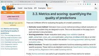 98 Evaluating A Machine Learning Model Score | Scikit-learn Creating Machine Learning Models